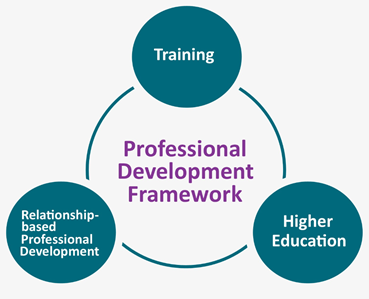 a chart of professional development network